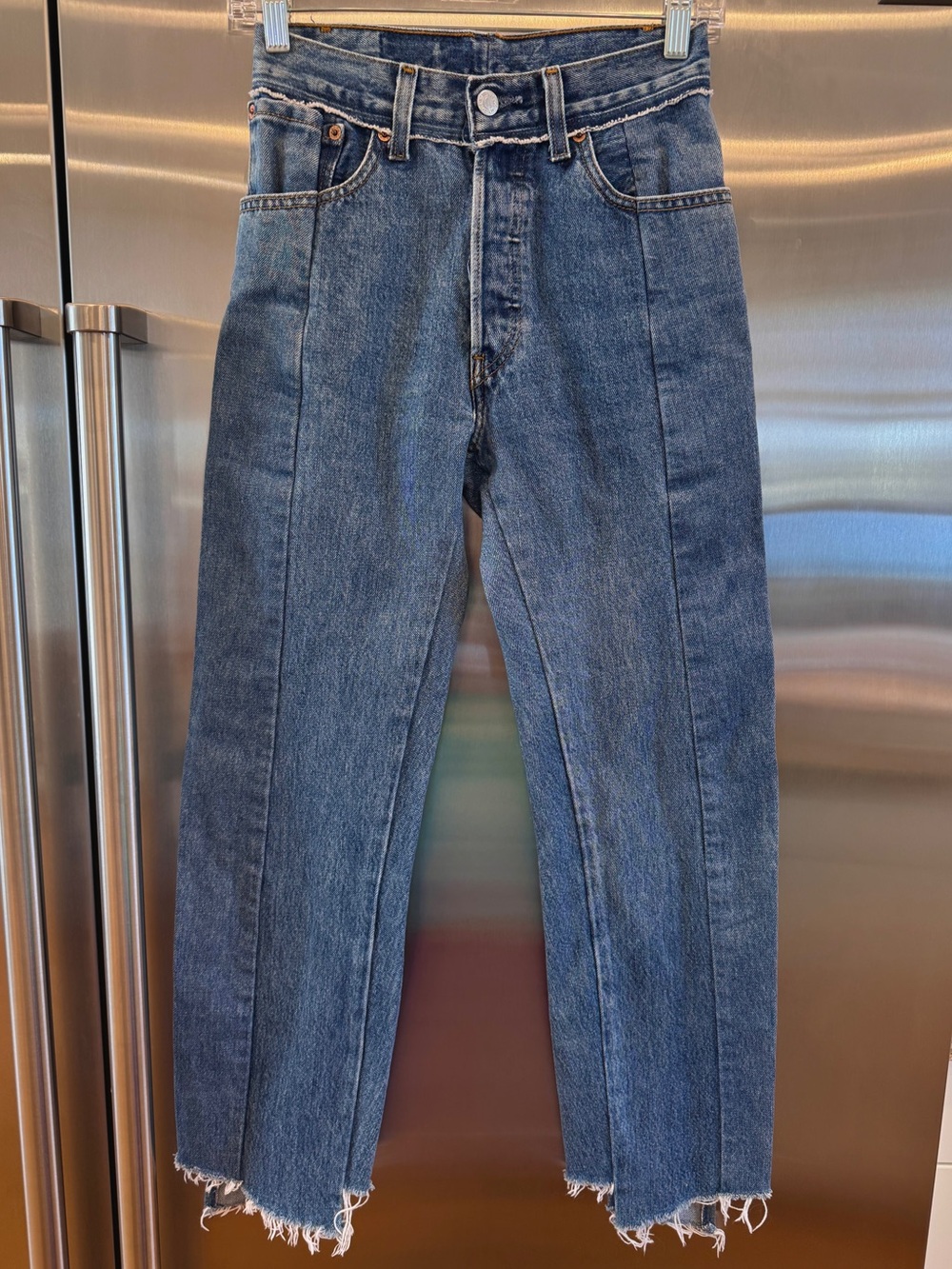 Vetements x Levi’s Jeans Reconstructed Straight Leg Denim Women’s Pants